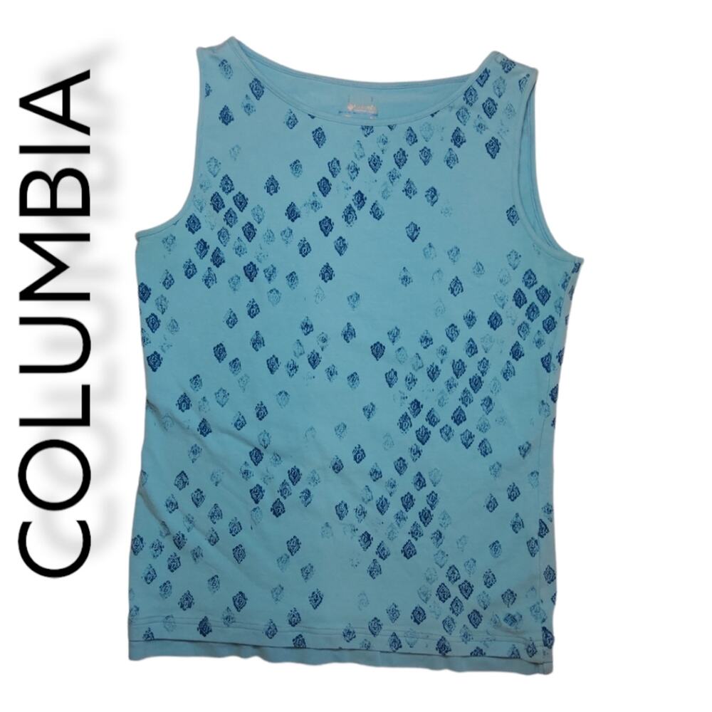 COLUMBIA TANK TOP SIZE L, BLUE
